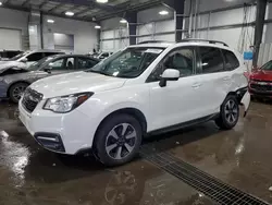 Salvage cars for sale at Ham Lake, MN auction: 2018 Subaru Forester 2.5I Premium