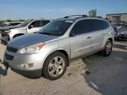 Salvage cars for sale at Kansas City, KS auction: 2012 Chevrolet Traverse LT