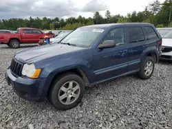 Salvage cars for sale at Windham, ME auction: 2008 Jeep Grand Cherokee Laredo