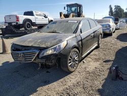 Salvage cars for sale at Vallejo, CA auction: 2015 Hyundai Sonata Sport