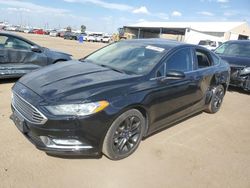 Salvage cars for sale at auction: 2018 Ford Fusion SE