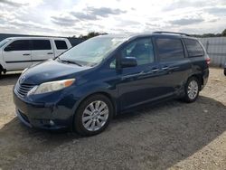 Salvage cars for sale at Anderson, CA auction: 2011 Toyota Sienna XLE