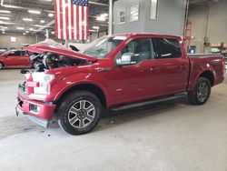 Ford salvage cars for sale: 2017 Ford F150 Supercrew