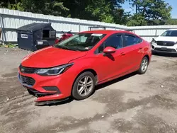 Chevrolet salvage cars for sale: 2017 Chevrolet Cruze LT