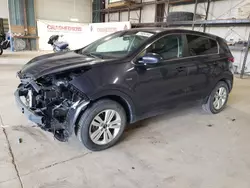 Salvage cars for sale at Eldridge, IA auction: 2017 KIA Sportage LX