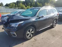 Salvage cars for sale at Assonet, MA auction: 2019 Subaru Forester Touring