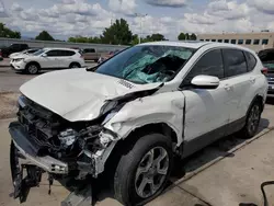 Salvage cars for sale at Littleton, CO auction: 2018 Honda CR-V EXL