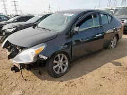 Salvage cars for sale at Elgin, IL auction: 2016 Nissan Versa S