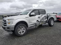 Salvage cars for sale at Lumberton, NC auction: 2015 Ford F150 Supercrew