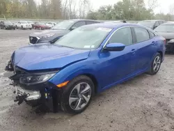 Honda salvage cars for sale: 2020 Honda Civic LX