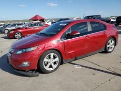 Salvage cars for sale at Grand Prairie, TX auction: 2015 Chevrolet Volt