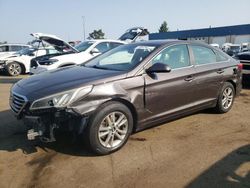 2016 Hyundai Sonata SE en venta en Woodhaven, MI