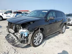 Toyota salvage cars for sale: 2021 Toyota Highlander Limited