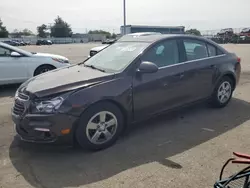 Chevrolet salvage cars for sale: 2015 Chevrolet Cruze LT