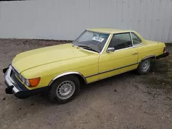 Salvage cars for sale at Charles City, VA auction: 1975 Mercedes-Benz 450 SL