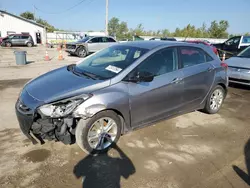 Salvage cars for sale at Pekin, IL auction: 2014 Hyundai Elantra GT