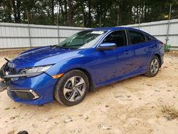 Honda salvage cars for sale: 2020 Honda Civic LX