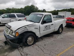 Salvage cars for sale at Bridgeton, MO auction: 2002 Ford Ranger