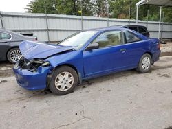 Salvage cars for sale at Austell, GA auction: 2005 Honda Civic DX VP