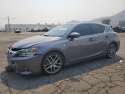 Salvage cars for sale at Colton, CA auction: 2015 Lexus CT 200