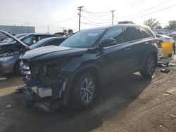 Salvage cars for sale from Copart Chicago Heights, IL: 2019 Toyota Highlander SE