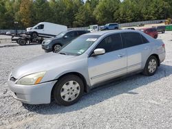 Salvage cars for sale at Gainesville, GA auction: 2004 Honda Accord LX