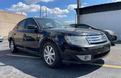 Salvage cars for sale at Grand Prairie, TX auction: 2008 Ford Taurus SEL