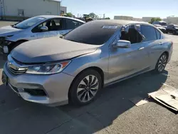 Salvage cars for sale at auction: 2017 Honda Accord Hybrid