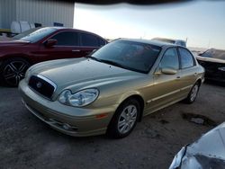 Salvage cars for sale at Tucson, AZ auction: 2002 Hyundai Sonata GL