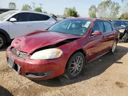 Salvage cars for sale at Elgin, IL auction: 2011 Chevrolet Impala LT