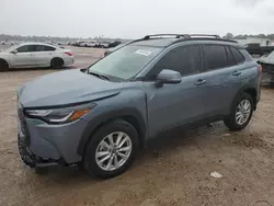 Salvage cars for sale at Houston, TX auction: 2024 Toyota Corolla Cross LE