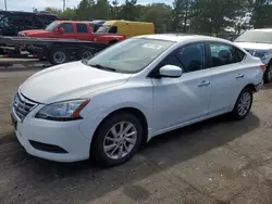 Nissan salvage cars for sale: 2015 Nissan Sentra S