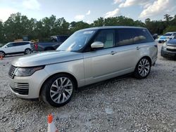 Salvage cars for sale at Houston, TX auction: 2020 Land Rover Range Rover P525 HSE