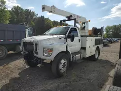 Salvage trucks for sale at Columbia Station, OH auction: 2023 Ford F750 Super Duty