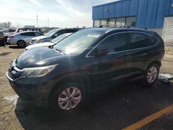 Salvage cars for sale at Woodhaven, MI auction: 2016 Honda CR-V LX