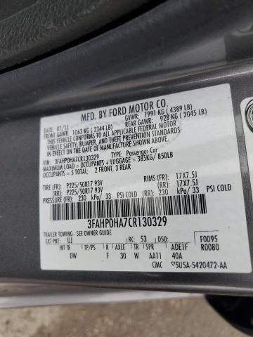 2012 Ford Fusion SE