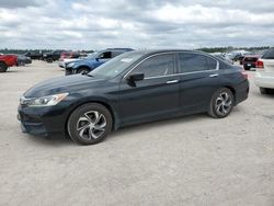 Salvage cars for sale from Copart Houston, TX: 2017 Honda Accord LX