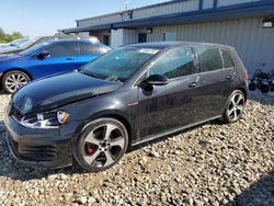 Salvage cars for sale at Wayland, MI auction: 2017 Volkswagen GTI S