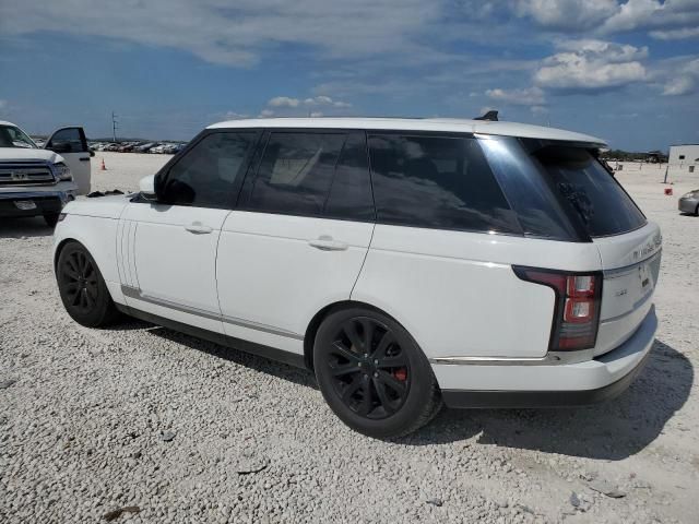 2016 Land Rover Range Rover HSE