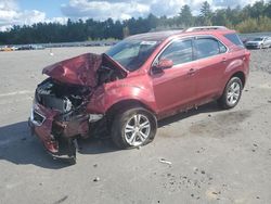 Salvage cars for sale at Windham, ME auction: 2010 Chevrolet Equinox LT