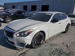 Salvage cars for sale at Jacksonville, FL auction: 2015 Infiniti Q70 3.7