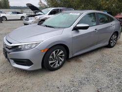 Honda salvage cars for sale: 2018 Honda Civic EX