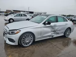 Mercedes-Benz salvage cars for sale: 2018 Mercedes-Benz C300