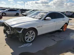 Salvage cars for sale at Wilmer, TX auction: 2017 Jaguar XF Premium