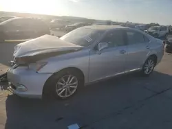 Salvage cars for sale at Grand Prairie, TX auction: 2011 Lexus ES 350