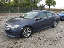 Salvage cars for sale at Cicero, IN auction: 2016 Honda Civic EX