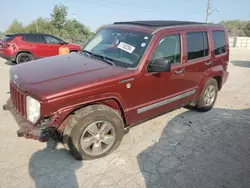 Salvage cars for sale at Indianapolis, IN auction: 2008 Jeep Liberty Sport