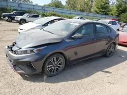 Salvage cars for sale from Copart Davison, MI: 2023 KIA Forte GT Line