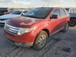 Salvage cars for sale at Tucson, AZ auction: 2008 Ford Edge Limited