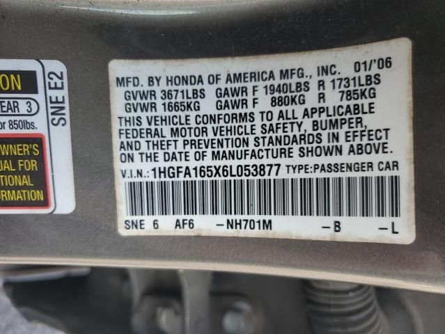 2006 Honda Civic LX